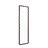 Temple &amp; Webster Ebba Wavy Timber Full Length Mirror