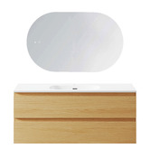 Temple &amp; Webster Havana 1200mm Vanity &amp; LED Mirror Package