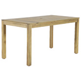 Temple &amp; Webster 4 Seater Verona Outdoor Dining Table &amp; Bench Set