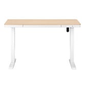 Temple &amp; Webster Leo Sit &amp; Stand Desk with Wireless Charging Station