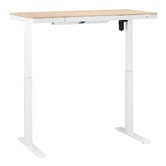 Temple &amp; Webster Leo Sit &amp; Stand Desk with Wireless Charging Station