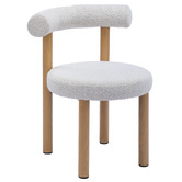 Temple &amp; Webster Roselin Boucle Dining Chairs