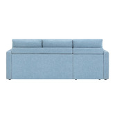 Temple &amp; Webster Carter 4 Seater Queen Sofa Bed with Reversible Chaise