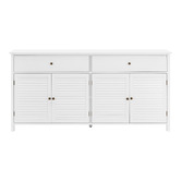 Temple &amp; Webster Nyla Coastal 4 Door 2 Drawer Buffet