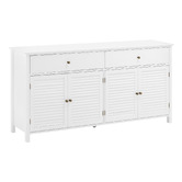 Temple &amp; Webster Nyla Coastal 4 Door 2 Drawer Buffet