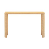 Temple &amp; Webster Ronan Oak Console Table