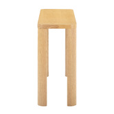 Temple &amp; Webster Ronan Oak Console Table