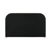 Temple &amp; Webster Elba Upholstered Gas Lift Storage Bed Frame