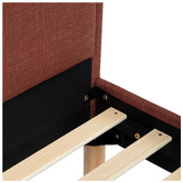 Temple &amp; Webster Elba Upholstered Bed Frame