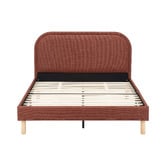 Temple &amp; Webster Elba Upholstered Bed Frame