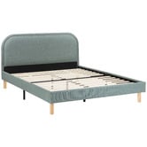 Temple &amp; Webster Elba Upholstered Bed Frame