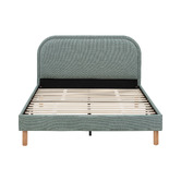 Temple &amp; Webster Elba Upholstered Bed Frame