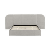 Temple &amp; Webster Halo Upholstered Bed