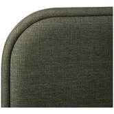 Temple &amp; Webster Elba Upholstered Gas Lift Storage Bed Frame
