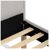 Temple &amp; Webster Elba Upholstered Bed Frame