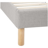 Temple &amp; Webster Elba Upholstered Bed Frame