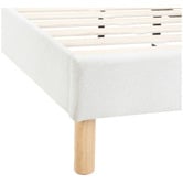 Temple &amp; Webster Lozenge Upholstered Bed