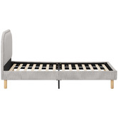 Temple &amp; Webster Elba Upholstered Bed Frame