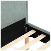 Temple &amp; Webster Elba Upholstered Bed Frame