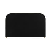 Temple &amp; Webster Elba Upholstered Gas Lift Storage Bed Frame