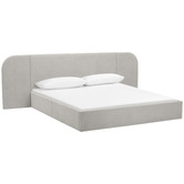 Temple &amp; Webster Halo Upholstered Bed