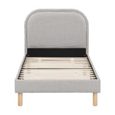 Temple &amp; Webster Elba Upholstered Bed Frame