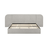 Temple &amp; Webster Halo Upholstered Bed