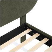 Temple &amp; Webster Lozenge Upholstered Bed