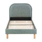 Temple &amp; Webster Elba Upholstered Bed Frame