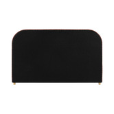 Temple &amp; Webster Elba Upholstered Gas Lift Storage Bed Frame