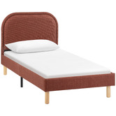 Temple &amp; Webster Elba Upholstered Bed Frame