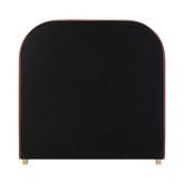 Temple &amp; Webster Elba Upholstered Gas Lift Storage Bed Frame