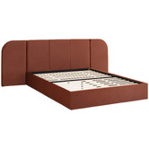 Temple &amp; Webster Halo Upholstered Bed