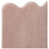 Temple &amp; Webster Ripple Chenille Bed Frame