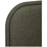 Temple &amp; Webster Elba Upholstered Gas Lift Storage Bed Frame