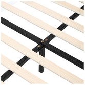 Temple &amp; Webster Ripple Chenille Bed Frame