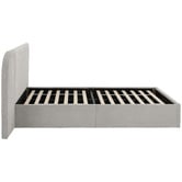 Temple &amp; Webster Halo Upholstered Bed