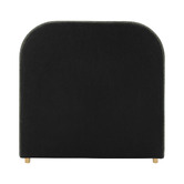 Temple &amp; Webster Elba Upholstered Gas Lift Storage Bed Frame