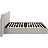 Temple &amp; Webster Halo Upholstered Bed