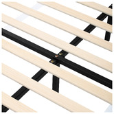 Temple &amp; Webster Ripple Chenille Bed Frame