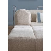 Temple &amp; Webster Nyx 3 Seater Queen Boucle Sofa Bed