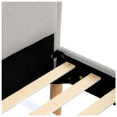 Temple &amp; Webster Elba Upholstered Bed Frame