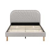 Temple &amp; Webster Elba Upholstered Bed Frame