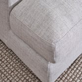 Temple &amp; Webster Haven 4 Seater Upholstered Sofa with Chaise