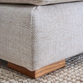 Temple &amp; Webster Haven 4 Seater Upholstered Sofa with Chaise
