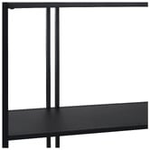 Temple &amp; Webster Miles 5 Tier Iron Bookshelf