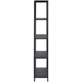 Temple &amp; Webster Miles 5 Tier Iron Bookshelf