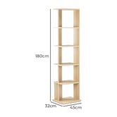 Temple &amp; Webster Cosmo 6 Tier Bookshelf