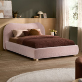 Temple &amp; Webster Paloma Boucle Bed