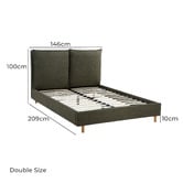 Temple &amp; Webster Morgan Upholstered Bed
